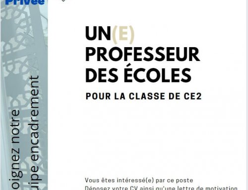 PROFESSEUR CLASSE CE2