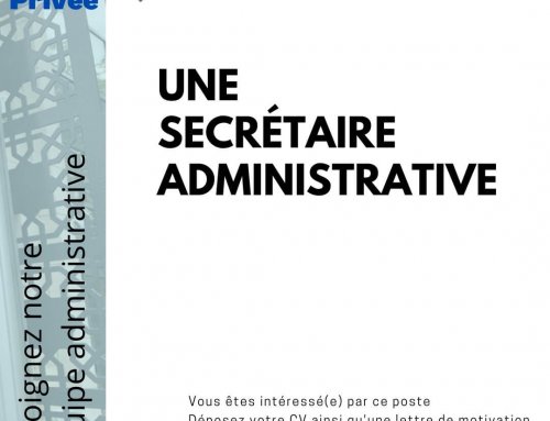 Sécrétaire administrative